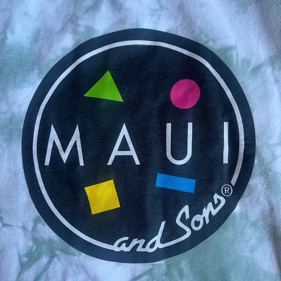 Maui and Sons adult Tie-Dye Hoodie - Picture 6 of 8